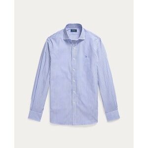 Polo Ralph Lauren Men's Blue White Striped Easy Care Button Down Dress Shirt 18